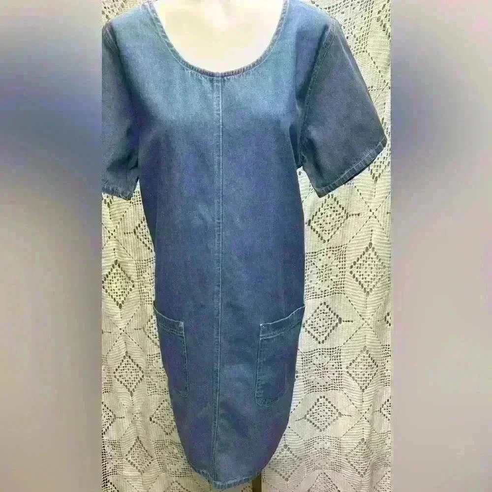 Denim Blue Women's Dress